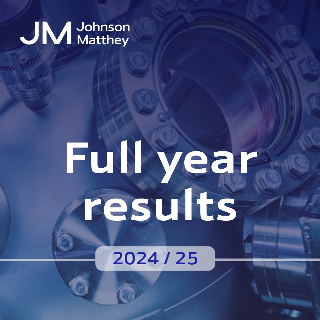 We’ve published our full year results for the financial year 2024/25 inc. an agreed sale of our Catalyst Technologies business to <a href="/honeywell/">Honeywell</a> at an attractive valuation of £1.8bn, creating tremendous value for shareholders. 

Read more: matthey.com/media/2025/fy2…
