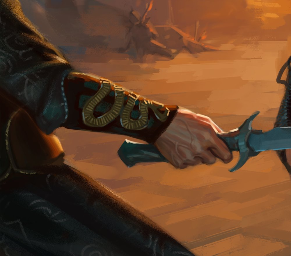 garybabuna's tweet image. Supposed to be working on the whole illustration, but here I am over-detailing one tiny part again 😩