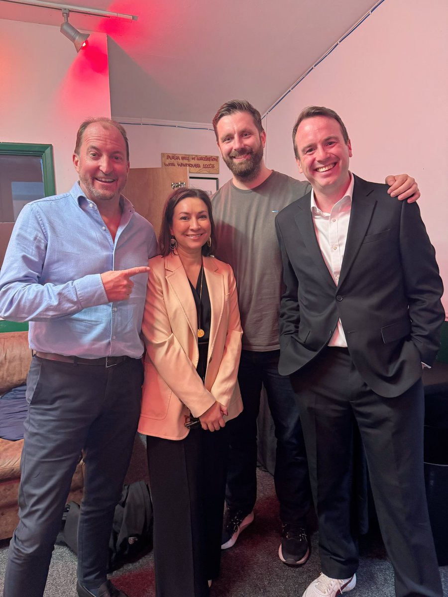 Ayesha Hazarika (@ayeshahazarika) on Twitter photo This was a lot of fun plus some meaty political chats. Expertly hosted by the uber talented <a href="/mattforde/">Matt Forde</a>
6:30pm tonight <a href="/BBCRadio4/">BBC Radio 4</a> This was a lot of fun plus some meaty political chats. Expertly hosted by the uber talented <a href="/mattforde/">Matt Forde</a>
6:30pm tonight <a href="/BBCRadio4/">BBC Radio 4</a>