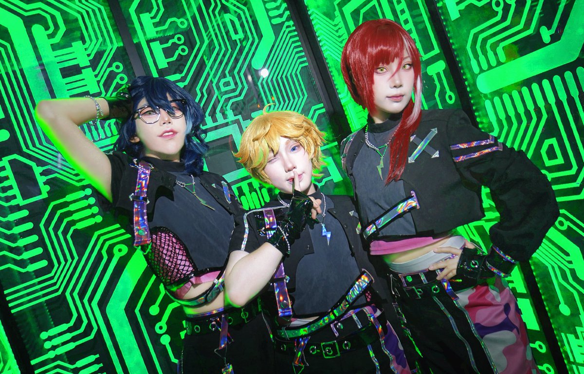 cos │ ENST

            - 𝚂𝚠𝚒𝚝𝚌𝚑 𝚃𝚛𝚒𝚙  -
                 ❤️💙💛⚡️

————————————————————-   

#逆先夏目 #青葉つむぎ #春川宙 #Switch #コスプレ