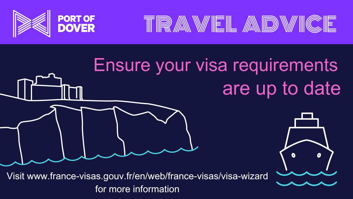 Port of Dover Travel (@pod_travelnews) on Twitter photo For ๐ง๐จ๐ง-๐๐ซ๐ข๐ญ๐ข๐ฌ๐ก ๐๐ข๐ญ๐ข๐ณ๐๐ง passport holders, we recommend using this link from the French government to check if you need a visa to enter France: bit.ly/3DvPxbU --
<a href="/POferriesupdate/">P&O Ferries Travel Updates</a>
<a href="/Irish_Ferries/">Irish Ferries</a>
<a href="/DFDSLiveUpdates/">DFDS Live Travel Updates</a> For ๐ง๐จ๐ง-๐๐ซ๐ข๐ญ๐ข๐ฌ๐ก ๐๐ข๐ญ๐ข๐ณ๐๐ง passport holders, we recommend using this link from the French government to check if you need a visa to enter France: bit.ly/3DvPxbU --
<a href="/POferriesupdate/">P&O Ferries Travel Updates</a>
<a href="/Irish_Ferries/">Irish Ferries</a>
<a href="/DFDSLiveUpdates/">DFDS Live Travel Updates</a>