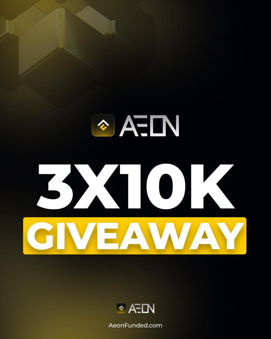 Trader Dera 🎗️ (@traderderaa) on Twitter photo 🎗️ Giveaway time 🥂🥂🥂
3 X 10k
🎗️ must follow <a href="/AeonFunded/">Aeon Funded</a> @TraderDeraa <a href="/aeonaugustus/">Augustus</a>
Also follow
<a href="/InvestorDeraa/">Investor deraa</a> and <a href="/Gbemhi_Trades/">Gbemi_Trades📊</a>
🎗️ Join discord ( discord.gg/SXagq8h2)
🎗️ Tag 3 friends, like and retweet also the pinned post
🎗️must create an account and also join the 🎗️ Giveaway time 🥂🥂🥂
3 X 10k
🎗️ must follow <a href="/AeonFunded/">Aeon Funded</a> @TraderDeraa <a href="/aeonaugustus/">Augustus</a>
Also follow
<a href="/InvestorDeraa/">Investor deraa</a> and <a href="/Gbemhi_Trades/">Gbemi_Trades📊</a>
🎗️ Join discord ( discord.gg/SXagq8h2)
🎗️ Tag 3 friends, like and retweet also the pinned post
🎗️must create an account and also join the