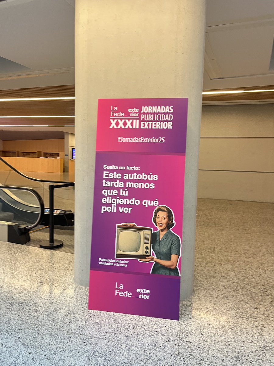 Comenzamos a disfrutar un año más de #jornadasexterior gracias a <a href="/lafedepubli/">LAFEDE</a> con récord de asistentes: más de 400. Gracias a Burgos por acogernos. 
#publicidad #ooh #evento