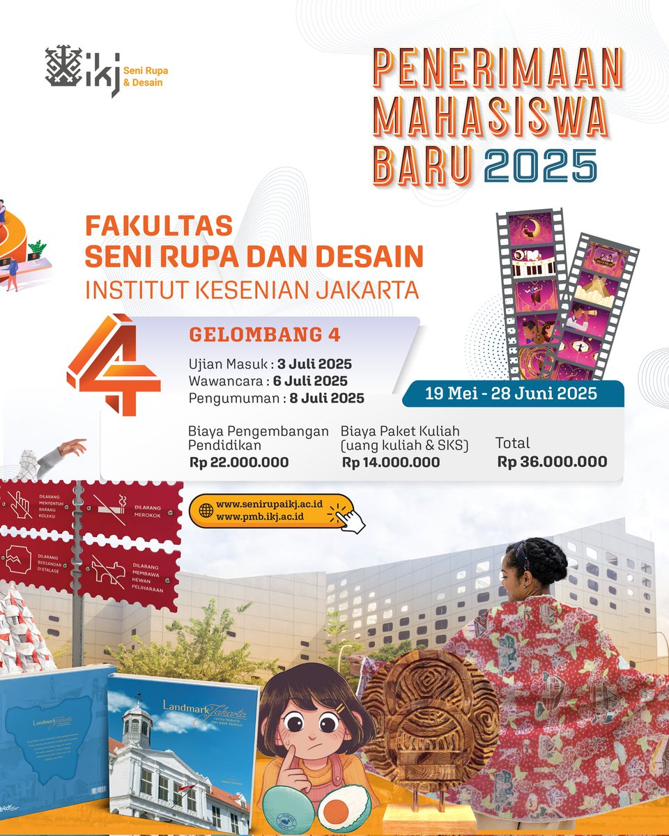Seni Rupa dan Desain IKJ tweet media