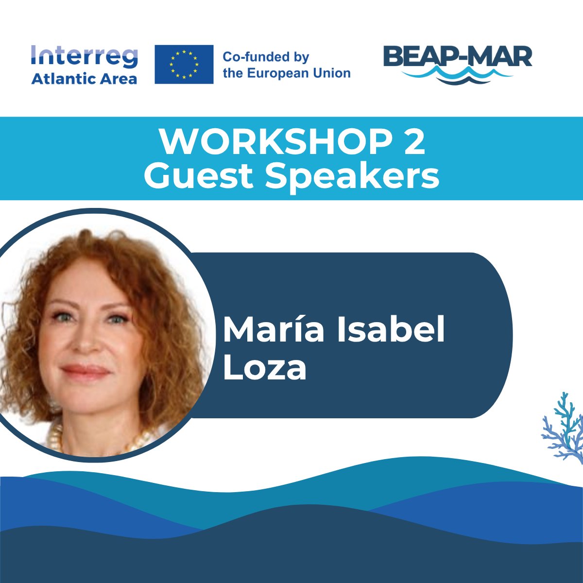 🌊 Meet the Speakers | Upcoming Hybrid Workshop – 13th June 🌊

We’re excited to introduce the first group of incredible speakers who will be joining us for our upcoming hybrid workshop on Friday 13th June at 10.00 CET.

Register today:
beap-mar.eu/workshop-2-jun…