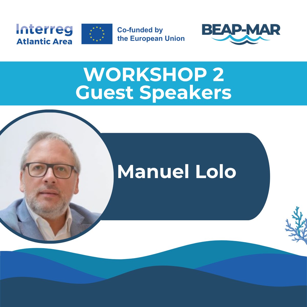 🌊 Meet the Speakers | Upcoming Hybrid Workshop – 13th June 🌊

We’re excited to introduce the final group of incredible speakers who will be joining us for our upcoming hybrid workshop on Friday 13th June at 10.00 CET.

Register today:

beap-mar.eu/workshop-2-jun…