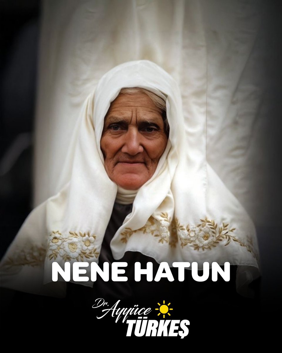 Bugün, vatan uğruna canını hiçe sayan kahraman Türk kadını Nene Hatun’u ebediyete irtihalinin yıl dönümünde rahmet ve minnetle anıyorum. 

Ruhun şad olsun, #NeneHatun!🇹🇷