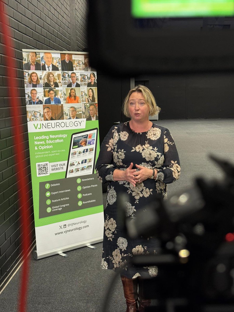 VJ Neurology (@vjneurology) on Twitter photo This morning, <a href="/AmyBrodtmann/">Amy Brodtmann</a> presented findings from the PISCES-ZODIAC trial at #ESOC2025.
Watch our exclusive interview with Prof. Brodtmann here: vjneurology.com/video/hjxfkp4o….
<a href="/ESOstroke/">European Stroke Org</a> #voiceofstroke #StrokeTwitter This morning, <a href="/AmyBrodtmann/">Amy Brodtmann</a> presented findings from the PISCES-ZODIAC trial at #ESOC2025.
Watch our exclusive interview with Prof. Brodtmann here: vjneurology.com/video/hjxfkp4o….
<a href="/ESOstroke/">European Stroke Org</a> #voiceofstroke #StrokeTwitter