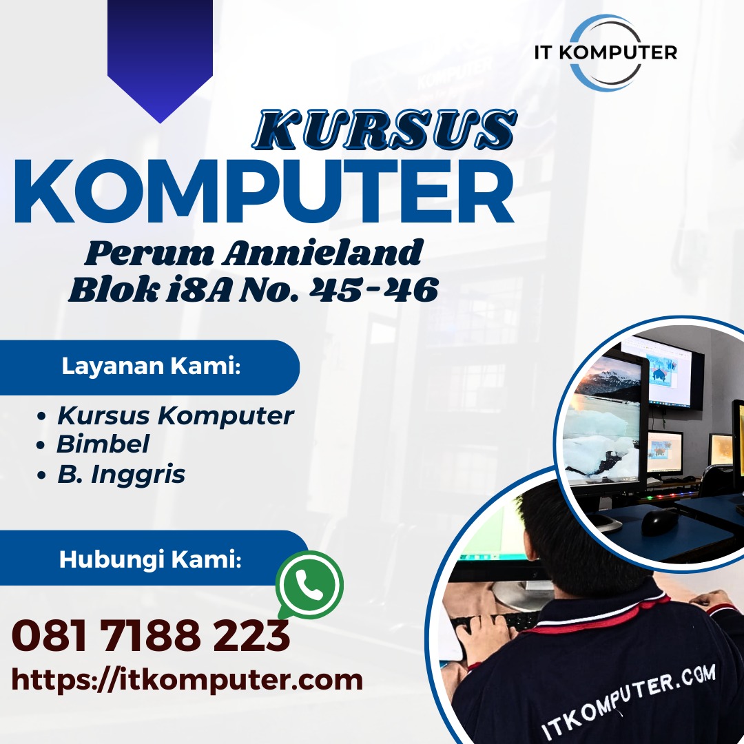 itkomputer's tweet image. #kursuskomputer
itkomputer.com
