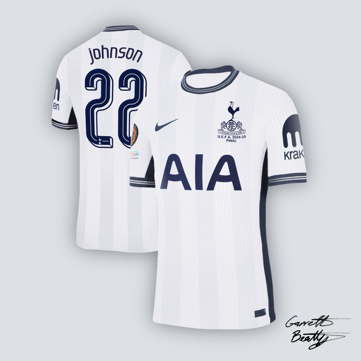 it is almost 4 am here but when an idea hits i gotta follow thru

in honor of tottenham hotspur ending the trophy drought and winning their first european trophy in 41 years, i combined this year’s kit with the ‘83-84 winning kit

going to sleep now; good night, and #COYS
