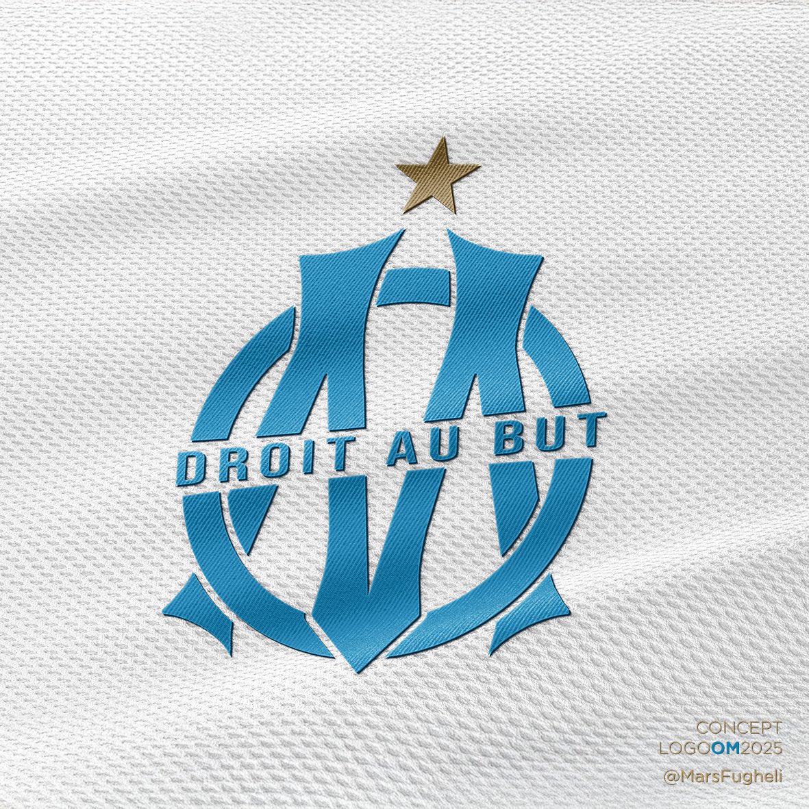 _BeFootball's tweet image. Un concept pour le futur logo de l’OM, vous aimez ? 👀

🎨 @MarsFugheli