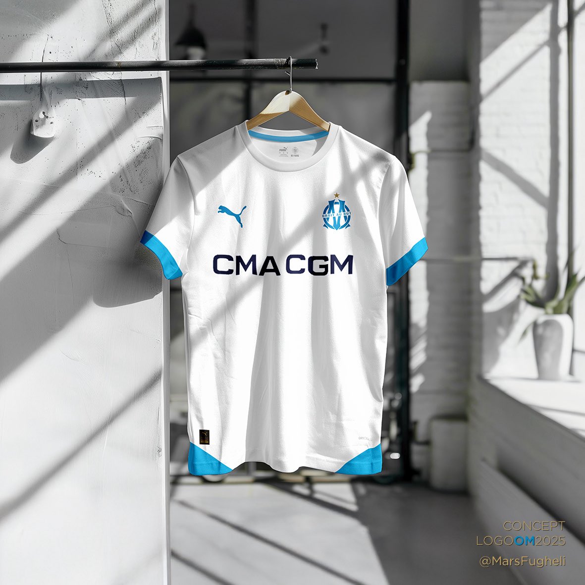 _BeFootball's tweet image. Un concept pour le futur logo de l’OM, vous aimez ? 👀

🎨 @MarsFugheli