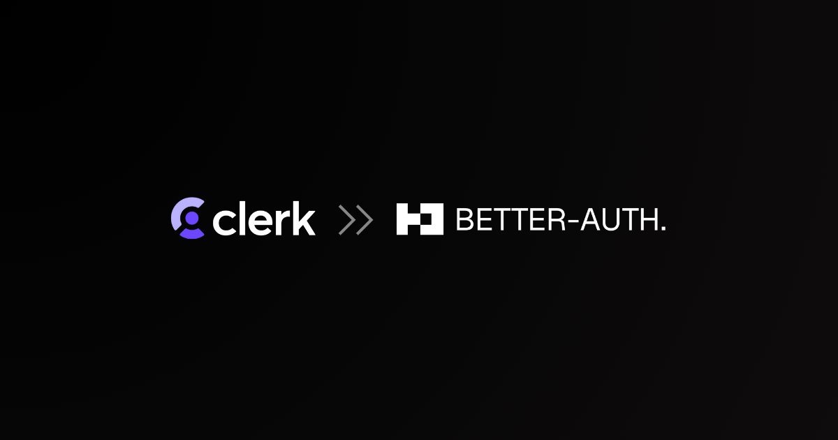 If you are looking to migrate from <a href="/ClerkDev/">Clerk</a> to <a href="/better_auth/">Better Auth</a> just wrote a migration guide!

including password/social/phone-number/2fa...

link in ⇃reply⇂
