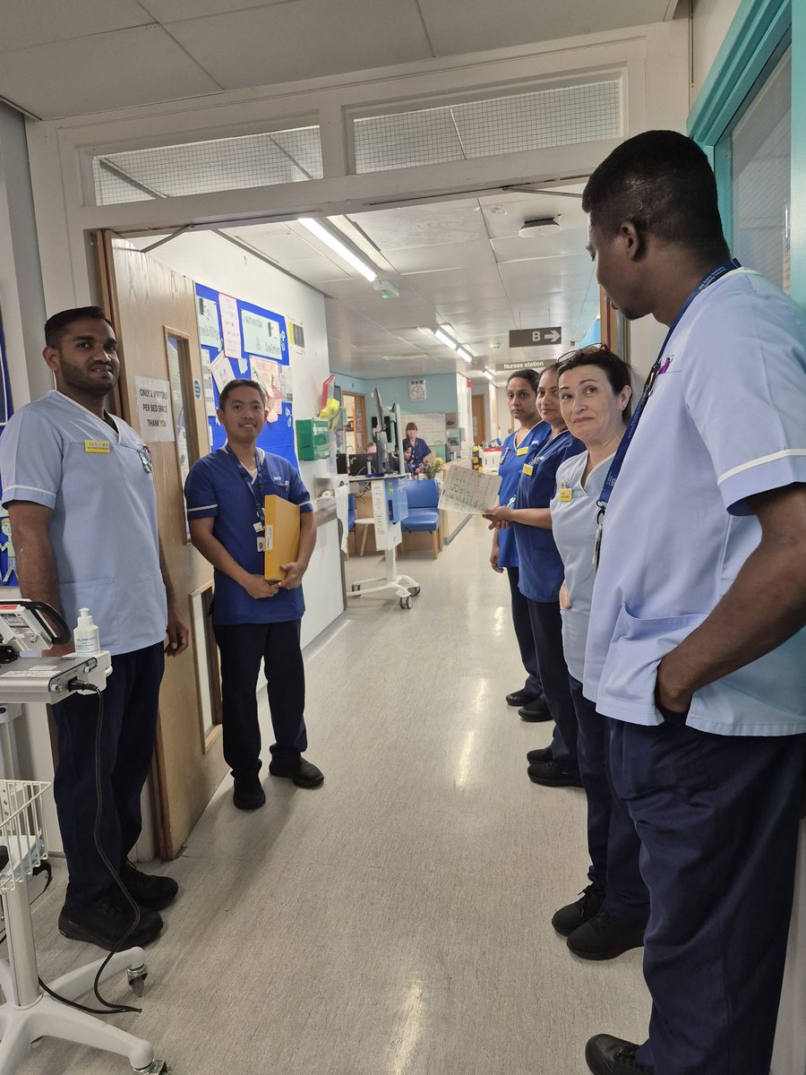 Geraldine Escabarte (@geesca52) on Twitter photo Supporting Conservators Ward with Safety Huddle yesterday. Well done everyone for taking time to do this inspite how busy the ward was!
<a href="/KatyHow97717841/">Katy Howe</a>
<a href="/Melsmith23/">Melanie Smith</a>
<a href="/PhillipsJackee/">jacqueline phillips</a>
<a href="/jamesmarthy01/">james esleyer</a>
<a href="/Liz_Berry_1/">Liz Berry</a>
<a href="/theyrfairycakes/">Wendy Powell</a>
<a href="/HepsymolJ/">clinical skills MEDICAL SERVICE YDH</a>
<a href="/SkillsYdh/">YDH Somersetft Clinical skills</a> Supporting Conservators Ward with Safety Huddle yesterday. Well done everyone for taking time to do this inspite how busy the ward was!
<a href="/KatyHow97717841/">Katy Howe</a>
<a href="/Melsmith23/">Melanie Smith</a>
<a href="/PhillipsJackee/">jacqueline phillips</a>
<a href="/jamesmarthy01/">james esleyer</a>
<a href="/Liz_Berry_1/">Liz Berry</a>
<a href="/theyrfairycakes/">Wendy Powell</a>
<a href="/HepsymolJ/">clinical skills MEDICAL SERVICE YDH</a>
<a href="/SkillsYdh/">YDH Somersetft Clinical skills</a>