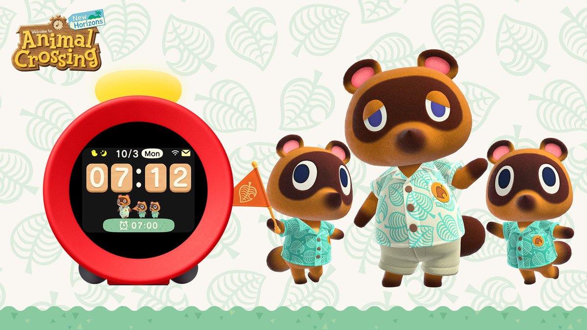 Wake up to an island paradise! The #AnimalCrossingNewHorizons alarm theme for Nintendo Sound Clock: #Alarmo is now available to download via a free update.