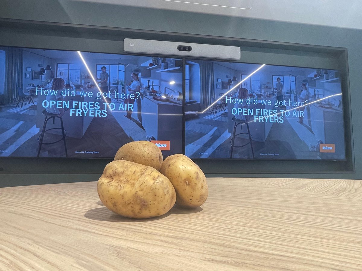 Blum UK (@blumuk) on Twitter photo How did we get here? Explore our journey from the first fires all the way how we could be cooking in the future at <a href="/CDWfestival/">Clerkenwell Design Week</a> with Open fires to air fryers: the history of the fitted kitchen. #CDW25 How did we get here? Explore our journey from the first fires all the way how we could be cooking in the future at <a href="/CDWfestival/">Clerkenwell Design Week</a> with Open fires to air fryers: the history of the fitted kitchen. #CDW25
