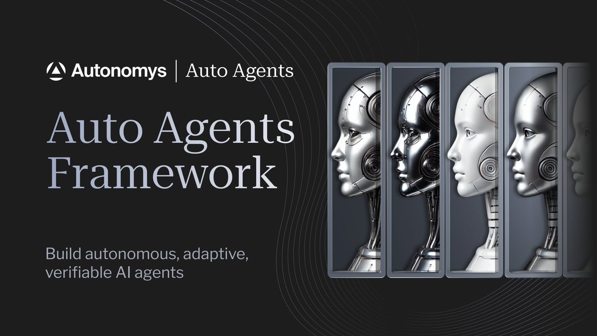 AutonomysNet's tweet image. 🤖 Build truly autonomous on-chain AI agents with verifiable chain of thought—only using the Auto Agents Framework—now integrated with Anthropic’s Model Context Protocol (MCP) for easy external tool interoperability!

🧠 Auto Agents’ memory, logic, and decision-making are all…