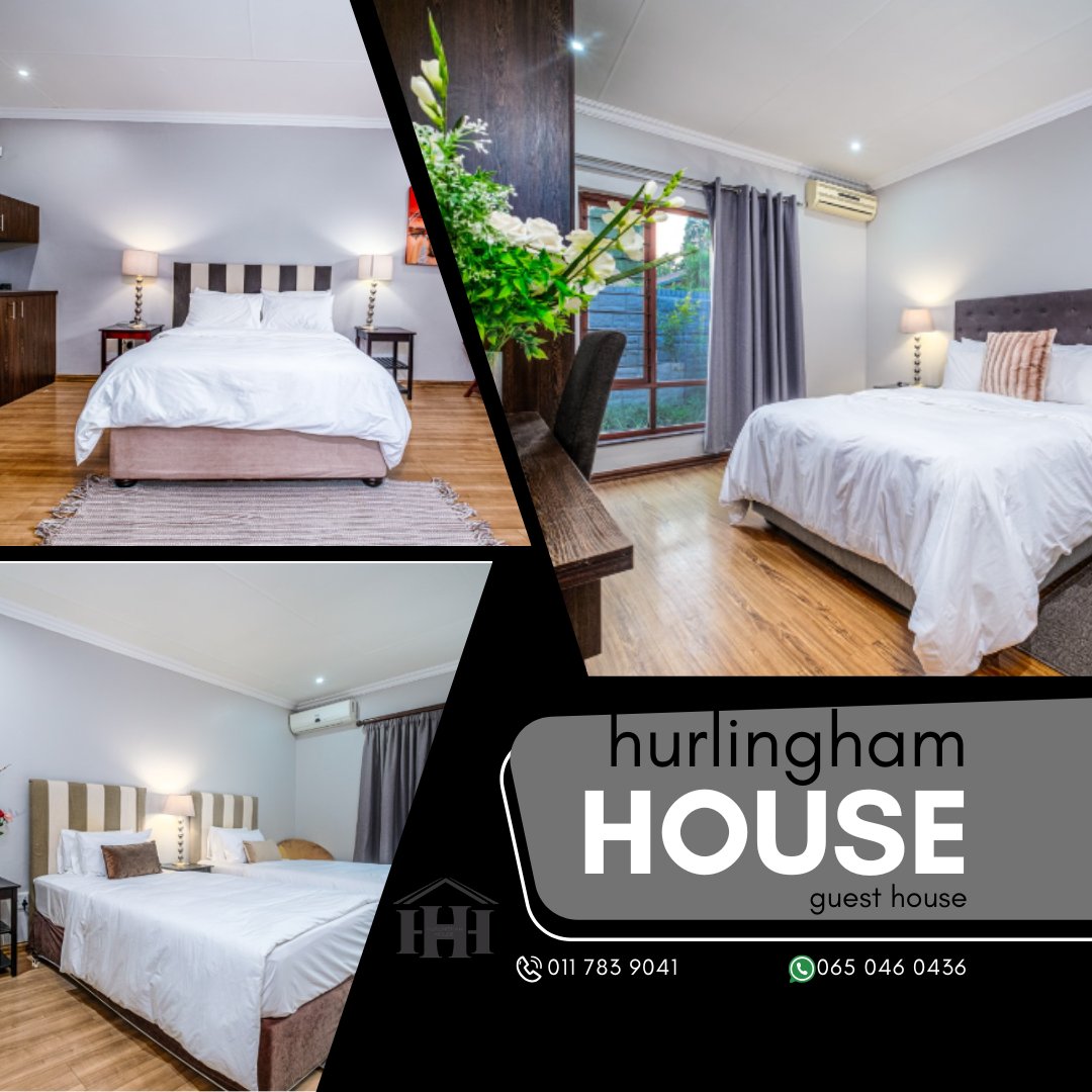 HouseHurlingham's tweet image. 🏡 Discover your perfect escape at Hurlingham HOUSE!

Unwind in style at our cozy guest house—ideal for relaxation or adventure. 🌿

📞 Call or WhatsApp NOW to secure your spot: 011-785-9041 / 065-046-0436!

✨ Don’t wait—your dream getaway starts here! ✨

#Wanderlust…