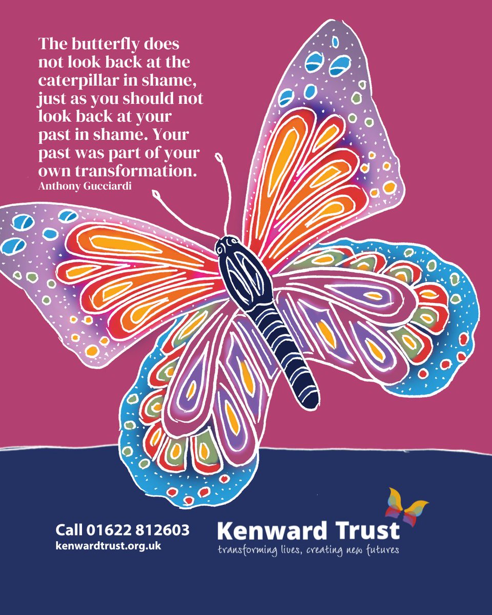 Recovery is a Journey of Growth 🦋

At Kenward Trust, we’re here to support those on their recovery journey. If you or someone you know needs help, reach out.

kenwardtrust.org.uk/recovery-plus-…

#KenwardTrust #RecoveryJourney #Growth #Transformation #AddictionRecovery