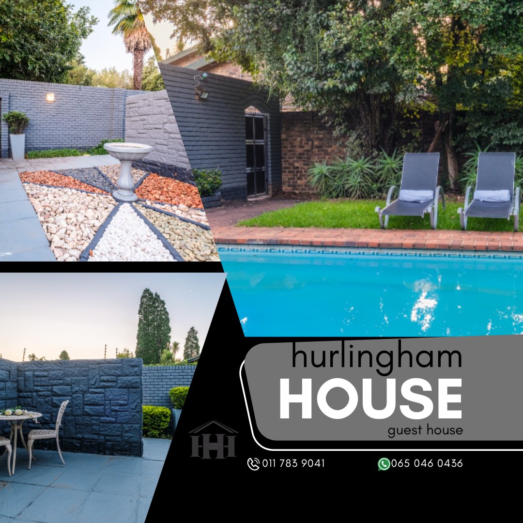 HouseHurlingham's tweet image. 🏡 Discover your perfect escape at Hurlingham HOUSE!

Unwind in style at our cozy guest house—ideal for relaxation or adventure. 🌿

📞 Call or WhatsApp NOW to secure your spot: 011-785-9041 / 065-046-0436!

✨ Don’t wait—your dream getaway starts here! ✨

#Wanderlust…
