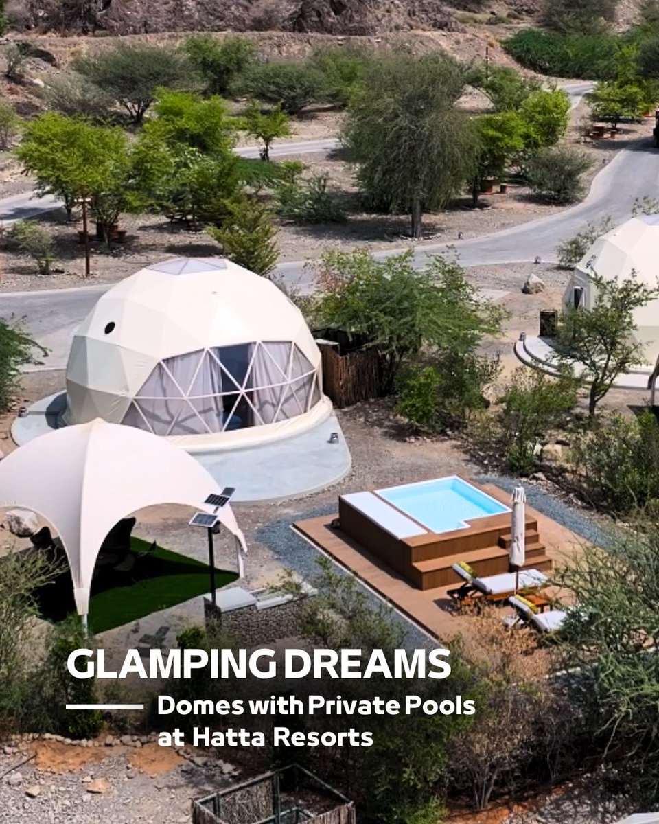 Although Hatta Resorts is now closed for the season, we’re excited to announce that bookings for Season 8 are now open!  

Take your pick from 4 unforgettable glamping stays. 

Book your escape, we can’t wait to welcome you back!

#Hatta #VisitHatta #DubaiHolding