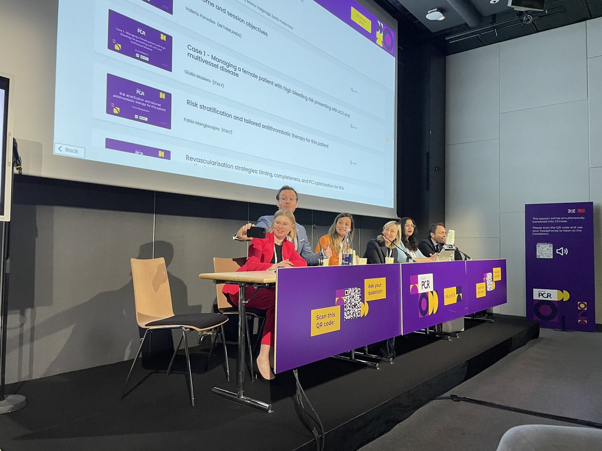 Erik Rafflenbeul (@kardiologiehh) on Twitter photo 🎯 Antithrombotic drugs for #ACS
in WOMEN
Thx to <a href="/valeriaparadies/">Valeria Paradies</a>+<a href="/EAPCIPresident/">EAPCIPresident</a> for this AMAZING and SUPER IMPORTANT session at #EuroPCR
🔗: bit.ly/4dsEw9j
<a href="/mirvatalasnag/">MIЯVΛƬ #IC</a> <a href="/IndahSP_MD/">Indah Sukmawati, MD</a> <a href="/Hragy/">Hany Ragy</a> <a href="/c_luqueno/">Carlos Luqueño</a> <a href="/MiChen__/">Mi Chen 陈密</a> <a href="/EuroInterventio/">EuroIntervention</a> <a href="/DFCapodanno/">Davide Capodanno</a> <a href="/DrSaritaRao2/">Dr Sarita Rao</a> 🎯 Antithrombotic drugs for #ACS
in WOMEN
Thx to <a href="/valeriaparadies/">Valeria Paradies</a>+<a href="/EAPCIPresident/">EAPCIPresident</a> for this AMAZING and SUPER IMPORTANT session at #EuroPCR
🔗: bit.ly/4dsEw9j
<a href="/mirvatalasnag/">MIЯVΛƬ #IC</a> <a href="/IndahSP_MD/">Indah Sukmawati, MD</a> <a href="/Hragy/">Hany Ragy</a> <a href="/c_luqueno/">Carlos Luqueño</a> <a href="/MiChen__/">Mi Chen 陈密</a> <a href="/EuroInterventio/">EuroIntervention</a> <a href="/DFCapodanno/">Davide Capodanno</a> <a href="/DrSaritaRao2/">Dr Sarita Rao</a>