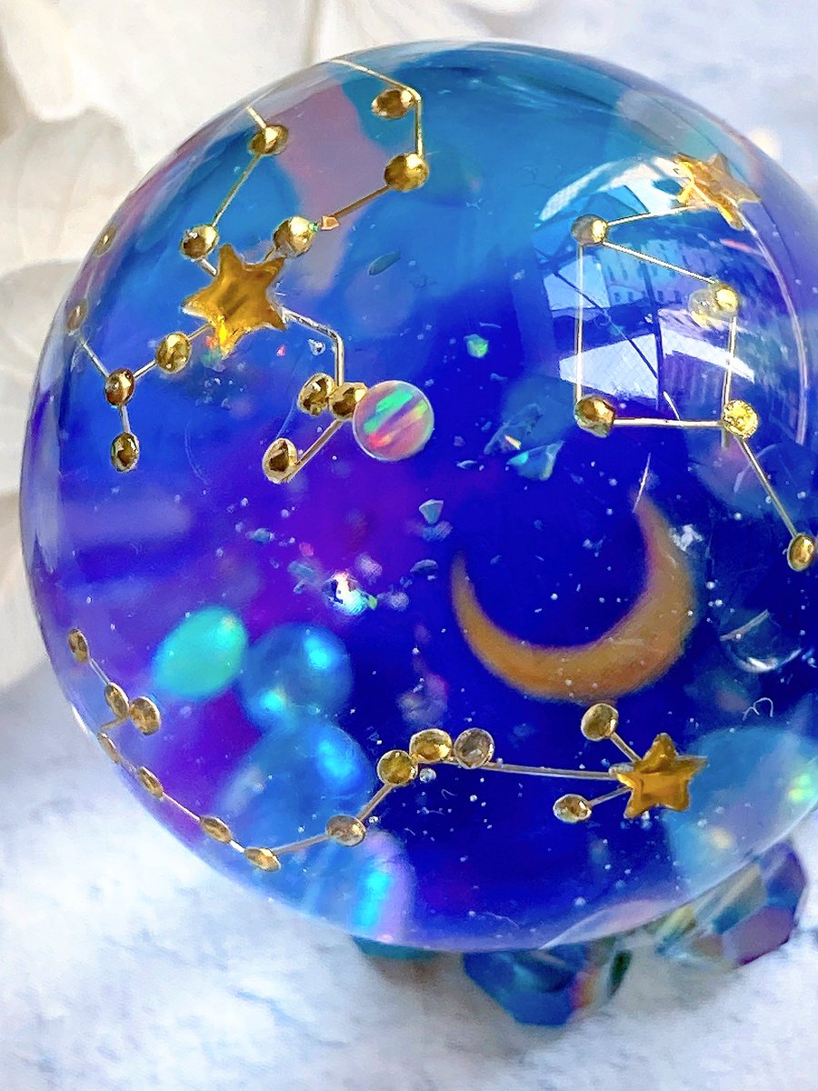 新作☆レジンヘアゴム　星座⭐︎魚座 レジンキット 『レジンボックス 星座 FUK-125』 ERUBERU エルベール