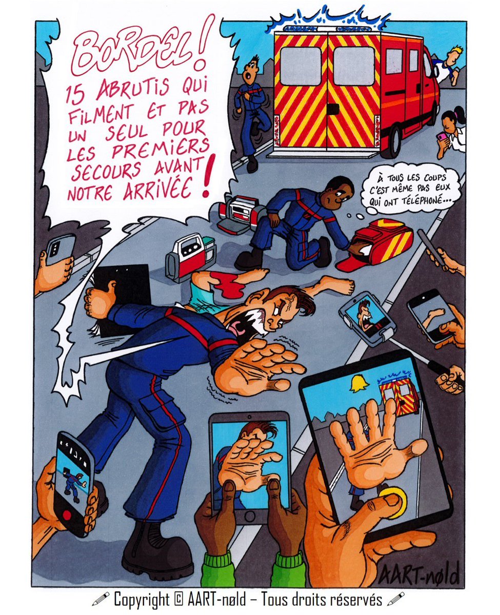 AARTnold's tweet photo. Suivez @AARTnold pour d'autres dessins d'humour #Pompier 😉

✅ Pour les BD 📚✏👉🏻 https://t.co/ARndf2JYNb

#SapeurPompier #SapeursPompiers #Pompiers #Pomplard #Pomplards #Caserne #Dessin #DessinDuJour #BandeDessinée #BD #Dessiner #JourDeGarde #DessinHumour #DessinHumoristique https://t.co/1pvJnof3pf