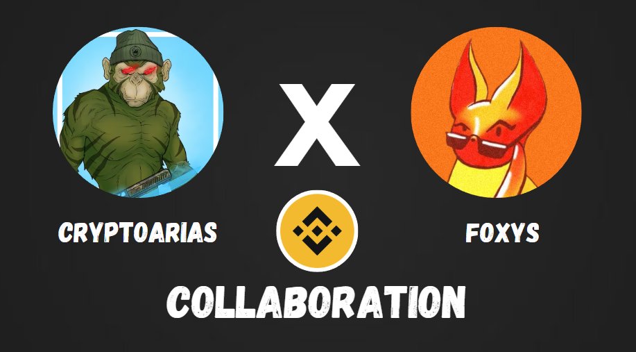 🎉BNBCHAIN WL Giveaway🎉

<a href="/CryptoArias/">Arias</a>🤝@FoxysBSC I Free Mint

5x GTD 10x FCFS

1⃣Follow <a href="/CryptoArias/">Arias</a> &amp; @FoxysBSC
2⃣Like &amp; RT
3⃣Tag 3 Friends
4⃣Drop your EVM wallet

24 Hours

#NFT #NFTs #NFTCommunity #Giveaway #BNBchain #BNBChainNFTs