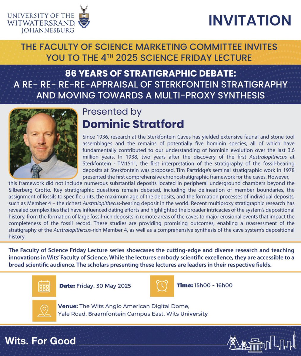 Faculty of Science, Wits University tweet media