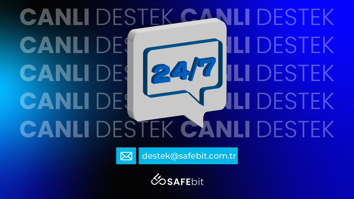 Soru, görüş ve önerileriniz için web sitemizde yer alan canlı destek, e-posta ya da sosyal medya DM kanallarımızdan bizimle iletişime geçebilirsiniz.