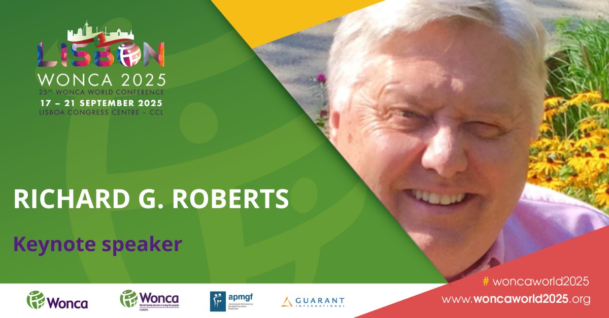 woncaworld2025 (@woncaworld2025) on Twitter photo Meet keynote speaker โ Dr Richard G. Roberts 
With over 35 years of experience in rural, full-scope family medicine, Dr Roberts brings a deep commitment to quality, safety, and patient-centred care 
woncaworld2025.org/keynote-speakeโฆ
#woncaworld2025 <a href="/WoncaWorld/">WONCA</a>  <a href="/WoncaEurope/">WONCA Europe</a> Meet keynote speaker โ Dr Richard G. Roberts 
With over 35 years of experience in rural, full-scope family medicine, Dr Roberts brings a deep commitment to quality, safety, and patient-centred care 
woncaworld2025.org/keynote-speakeโฆ
#woncaworld2025 <a href="/WoncaWorld/">WONCA</a>  <a href="/WoncaEurope/">WONCA Europe</a>