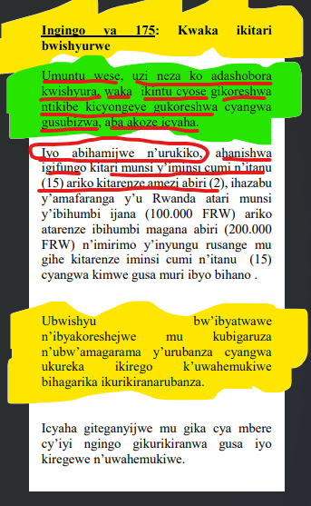 UncleGobby's tweet photo. #KWAKA IKITARI #BWISHYURWE NI ICYAHA GIHANWA N'AMATEGEKO /#CP2018:
Hatitawe ko hari #uwagusohokanye, harebwa uwakoze #commande / #order (#uwatse icyo ashaka #kurya cg #kunywa abizi neza ko adashobora #KWISHYURA) niwe iri tegeko rireba ni nawe iri tegeko #RIHANA.
Kwisha maneno. https://t.co/liOgnPZdTZ