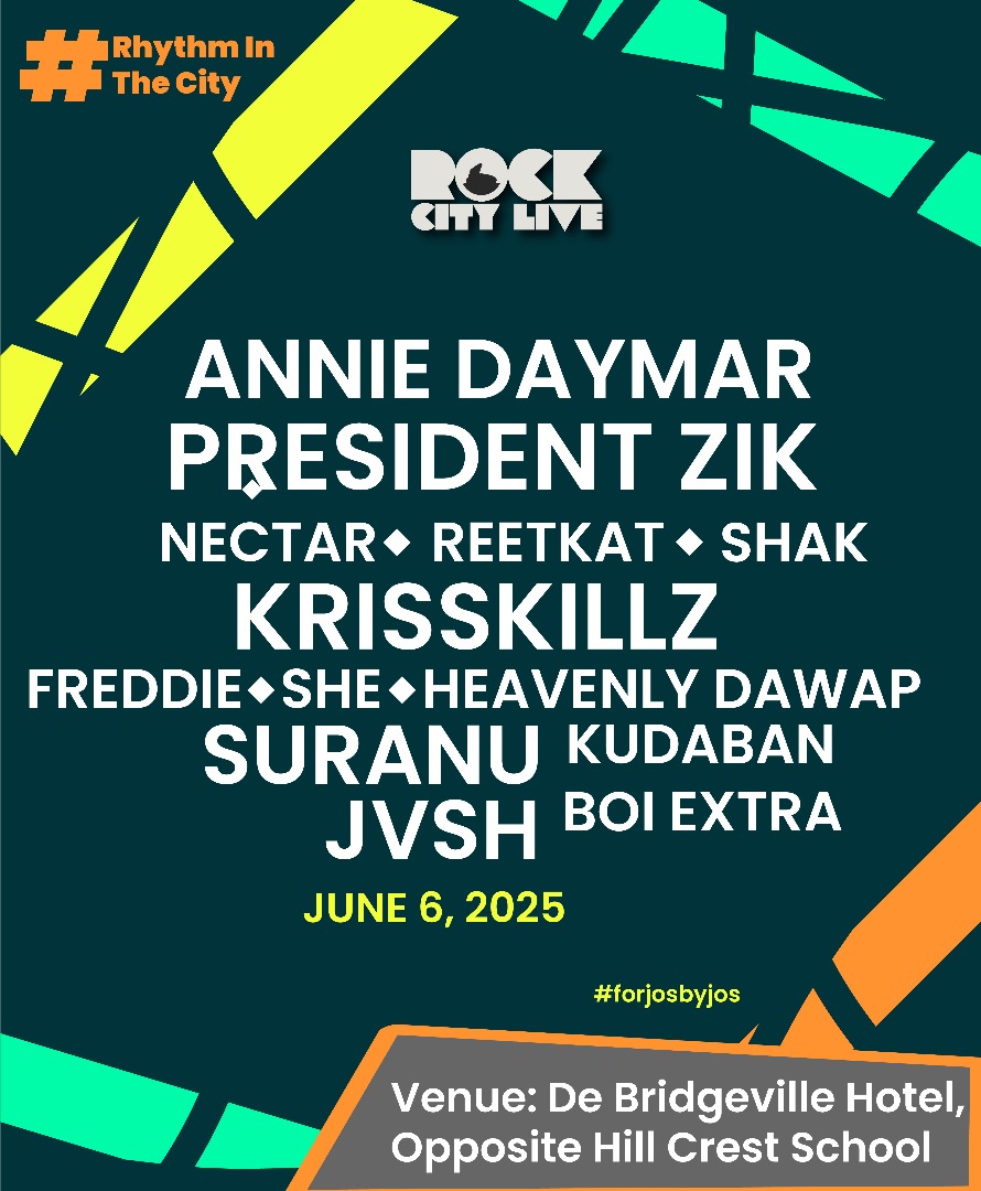 RockCityLive073's tweet photo. ROCK CITY LIVE IS BACK IN EFFECT. SET FOR THE 6th JUNE. TAP IN AGGRESSIVELY. TICKETS UP AT THE LINK IN BIO 🤞🏿❤️
#ForJosbyJos 
#rhythmInTheCity https://t.co/Km4qUizEe0