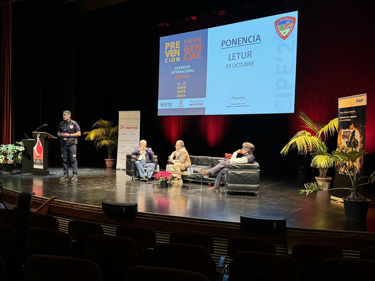 Segunda jornada #CIPE25 interesantísimas ponencias sobre Catástrofes naturales, después de la Dana
por parte de José Miguel Basset y Francisco Ovidio

¿Que hemos aprendido de las danas?