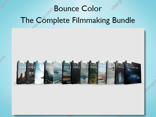 coursesiDesign's tweet photo. The Complete Filmmaking Bundle | Cinematic LUTs – Bounce Color
Details: https://t.co/jpDXjaopv2
@iDesigncourse @CourseIdesign @coursesiDesign #onlinecourse #Filmmaking #Cinematic #filmmakers #Filmmakingtips #FilmmakingSkill #designskill #designtips #designers #designs https://t.co/lCJOBhLPLt