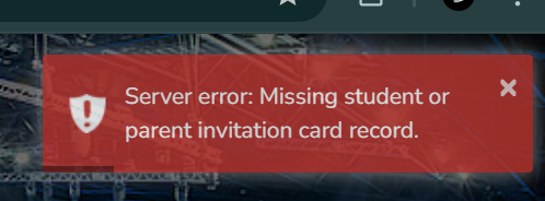rsdariux's tweet photo. hello @RwandaPolytec we are currently meeting an issue of generating invitation cards for the coming graduation ceremony being told this error message as shown down below, we're requesting assistance please. https://t.co/gfqdDLhiit