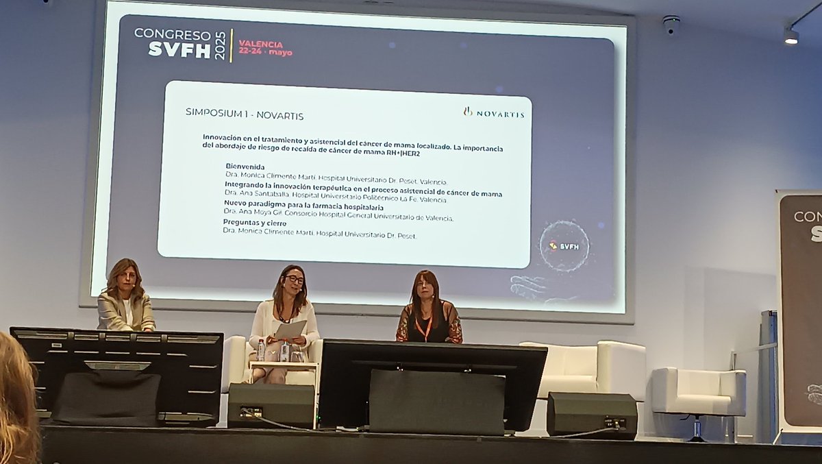 ➡️ Da comienzo el #CongresoSVFH2025 con el primer simposium.