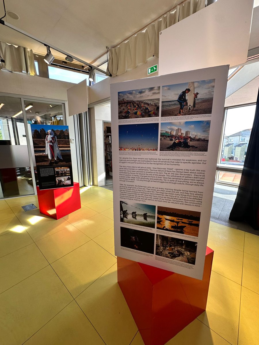 MuseumFreeDerry's tweet image. 🇵🇸“Layan’s Steps” by Eman Mohammed 🇵🇸

Experience the extraordinary journey of 13-year-old Layan al-Baz, who lost both legs in an Israeli airstrike and found hope and healing in the United States.