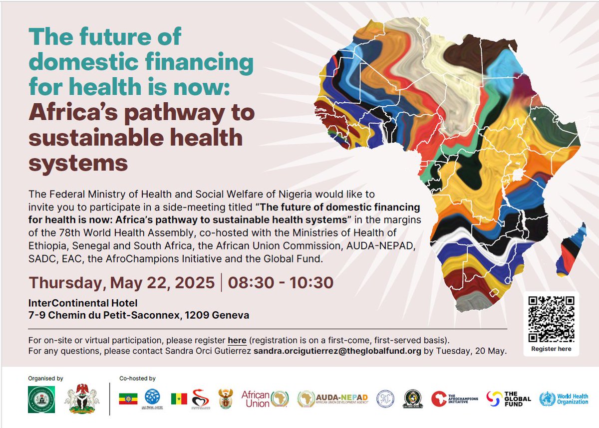 <a href="/Winnie_Byanyima/">Winnie Byanyima</a>, <a href="/UNAIDS/">UNAIDS Global</a> Executive Director  at the “The future of domestic financing for health is now: Africa’s pathway to sustainable health systems” side event #WHA78 

"About 5,800 people will be newly affected by HIV, and approximately 600 will die. These figures reflect