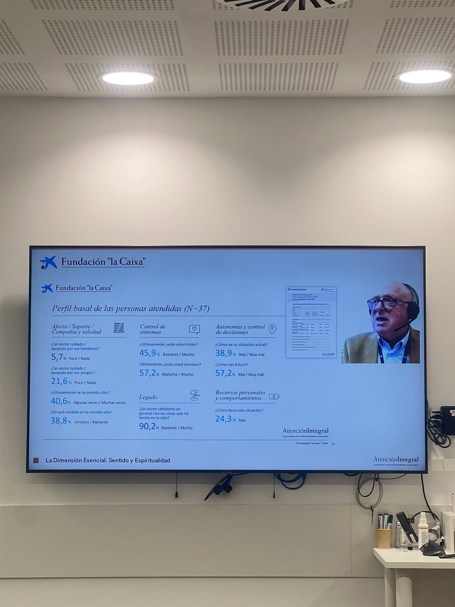 L'EAPS <a href="/grupmutuam/">GrupMutuam</a> Girona i Barcelona avui assistim telemàticament a la Jornada Anual EAPS 2025 "La Dimensión Esencial: Sentido y Espiritualidad".
<a href="/Xgba/">Xavier Gomez-Batiste</a> <a href="/CatEaps/">EAPS Catalunya</a> <a href="/grupmutuam/">GrupMutuam</a> <a href="/FundlaCaixa/">Fundación ”la Caixa”</a> <a href="/FundlaCaixaCAT/">Fundació ”la Caixa”</a> #malaltiesavançades #FinalDeVidaFundlaCaixa