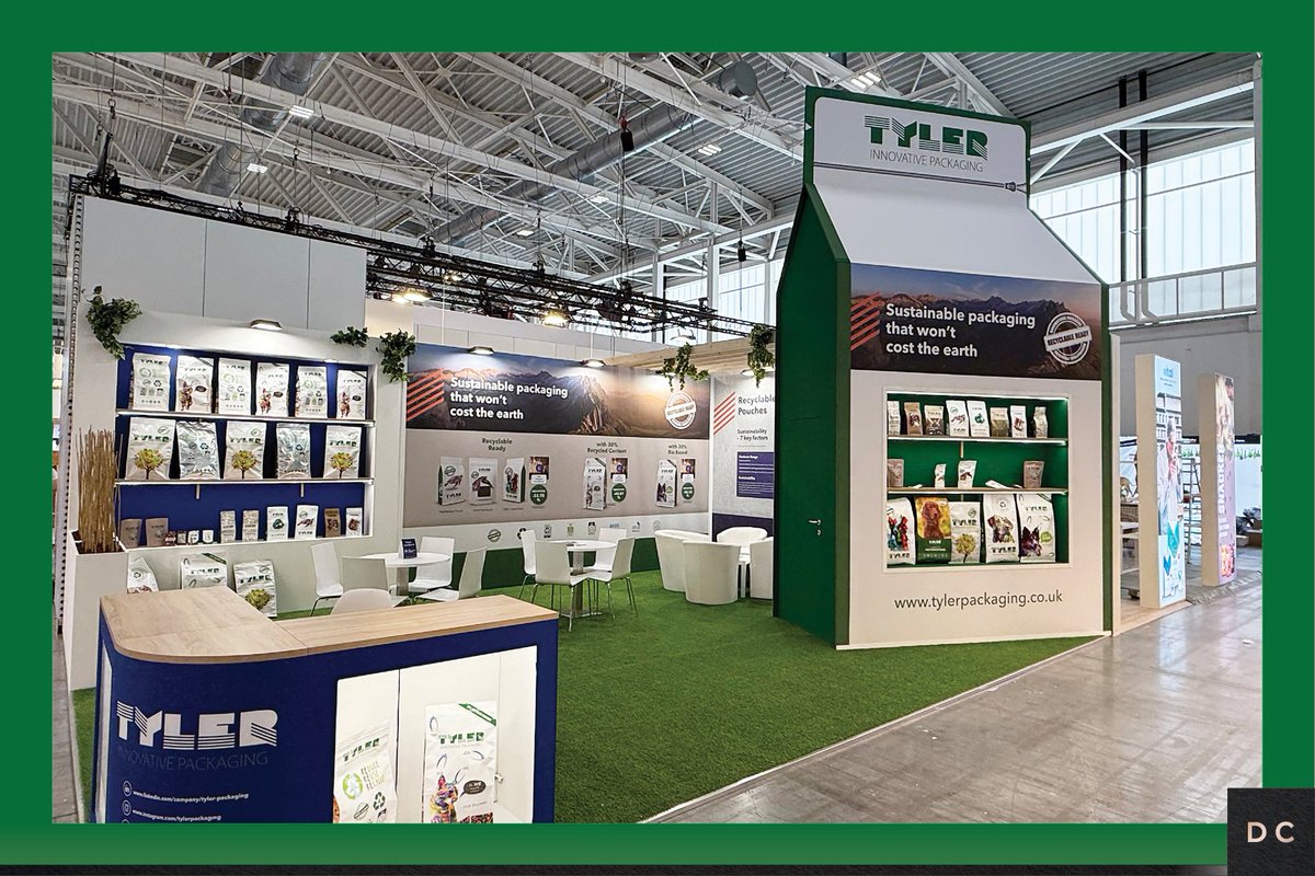 DunstarCreative's tweet image. Proud to present the stunning Zoomark, Iberzoo & FIBO exhibition stands created for Tyler Packaging. Always so rewarding to see our designs brought to life in the final production. #ExhibitionStand #DesignExcellence #CreativeConcepts #iberzoo