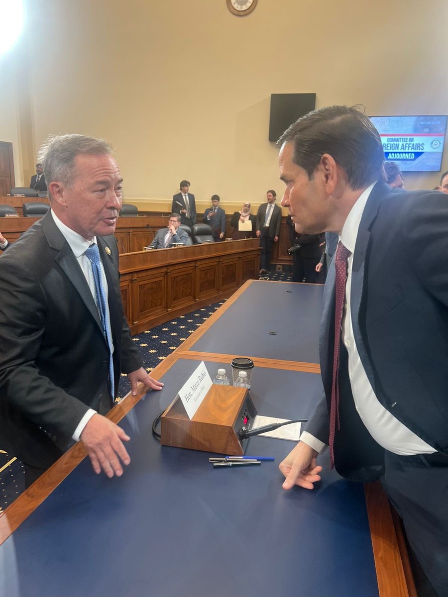 Rep. James Moylan (@repmoylan) on Twitter photo It was great to meet and speak with <a href="/SecRubio/">Secretary Marco Rubio</a> at a recent <a href="/HouseForeignGOP/">House Foreign Affairs Committee Majority</a> hearing. Sec. Rubio committed to establishing a regional passport office in Guam. I look forward to working more with him as we deliver for the country and Guam! It was great to meet and speak with <a href="/SecRubio/">Secretary Marco Rubio</a> at a recent <a href="/HouseForeignGOP/">House Foreign Affairs Committee Majority</a> hearing. Sec. Rubio committed to establishing a regional passport office in Guam. I look forward to working more with him as we deliver for the country and Guam!