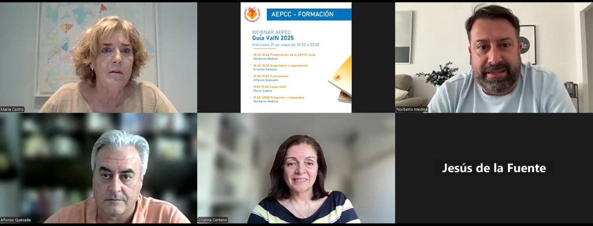 AEPCC (@aepccolposcopia) on Twitter photo Esperamos que hayáis aprendido tanto como nosotros con el webinar de #GuíaVaIN2025.
Muchas gracias a todos los asistentes, a los ponentes y a <a href="/theoriacongreso/">Theoria Congresos</a> por el soporte técnico. Esperamos que hayáis aprendido tanto como nosotros con el webinar de #GuíaVaIN2025.
Muchas gracias a todos los asistentes, a los ponentes y a <a href="/theoriacongreso/">Theoria Congresos</a> por el soporte técnico.