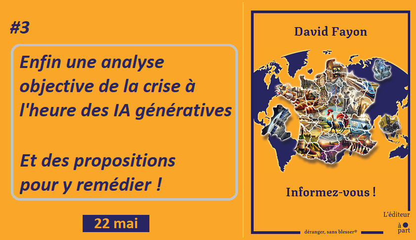 Nouveau livre #InformezVous !
➡️davidfayon.fr/2025/05/nouvea…

cc <a href="/XavierBiseul/">Xavier Biseul ☁</a> <a href="/VillaniCedric/">Cédric Villani</a> <a href="/marilor/">Marie-Laure Biscaye - Com & AI Marketing</a> @Influencialemag <a href="/i_montaigne/">Institut Montaigne</a> <a href="/garniera/">garniera</a> <a href="/pgayat/">Pascal GAYAT</a> <a href="/DariusRochebin/">Darius Rochebin</a> <a href="/ClaraChappaz/">Clara Chappaz</a> <a href="/jblefevre60/">Jean-Baptiste Lefevre</a> <a href="/leptidigital/">LEPTIDIGITAL</a> <a href="/laurentalbaret/">Laurent Albaret</a> @pem <a href="/SavoirDuMonde/">Savoir du Monde 🌍</a> <a href="/GeWoessner/">Géraldine Woessner</a> <a href="/OutilsVeille/">Les Outils de Veille</a> <a href="/juljouanneau/">Julien Jouanneau </a>
