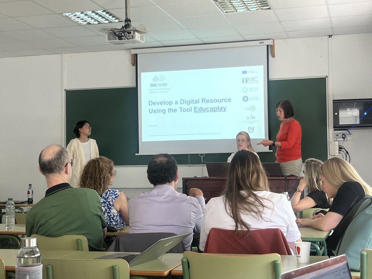 Ciara Ní Dhrisceoil (@gcleolaiocht) on Twitter photo Incredible few days in Madrid for the <a href="/ideal_futureTA/">IDEAL Future TA</a> Futures EU Teaching Academy with LCETB & partners! We explored AI in education, visited schools, and shared future-focused practices. Huge thanks to our hosts & team. #AIinEducation <a href="/PatrickHickey18/">Patrick Hickey</a> <a href="/EmmaOB10/">Emma O Brien</a> Incredible few days in Madrid for the <a href="/ideal_futureTA/">IDEAL Future TA</a> Futures EU Teaching Academy with LCETB & partners! We explored AI in education, visited schools, and shared future-focused practices. Huge thanks to our hosts & team. #AIinEducation <a href="/PatrickHickey18/">Patrick Hickey</a> <a href="/EmmaOB10/">Emma O Brien</a>