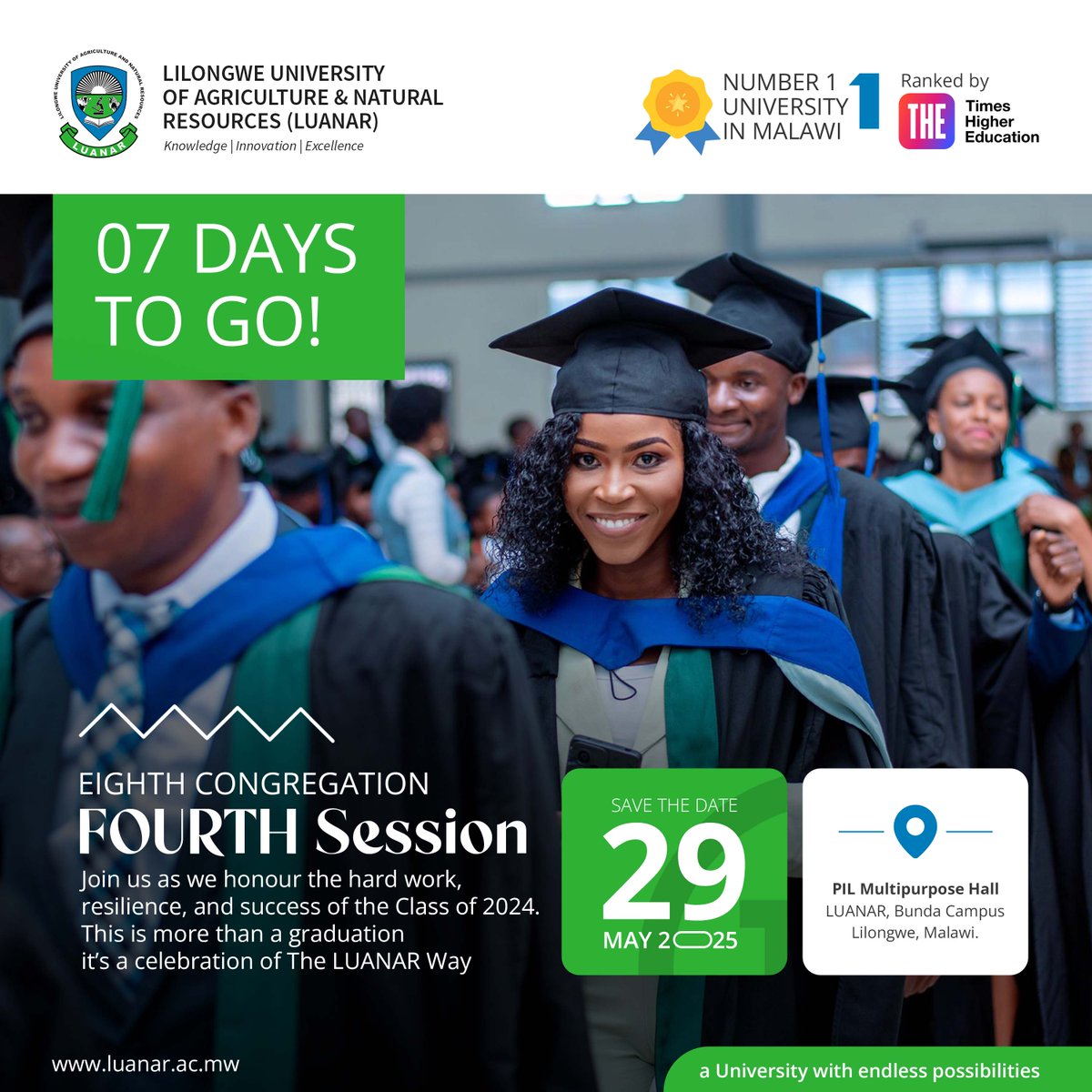 7 DAYS TO GO!!
EIGHTH CONGREGATION - SESSION 4
29 MAY 2025 | PIL MULTIPURPOSE HALL