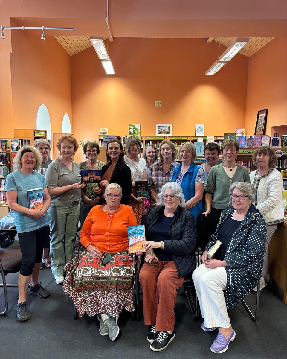 Limerick Libraries (@limklibraries) on Twitter photo Delighted to welcome <a href="/KarenFitzgibbo7/">Karen Fitzgibbon</a> to #GlinLibrary this week to chat about all things writing & reading.
Delighted too with our new accolade of “the cosiest library” 🥰
Request a copy of Karen’s novels from your #locallibrary 📚
#LimerickLibraries #authorvisit #irishauthor Delighted to welcome <a href="/KarenFitzgibbo7/">Karen Fitzgibbon</a> to #GlinLibrary this week to chat about all things writing & reading.
Delighted too with our new accolade of “the cosiest library” 🥰
Request a copy of Karen’s novels from your #locallibrary 📚
#LimerickLibraries #authorvisit #irishauthor