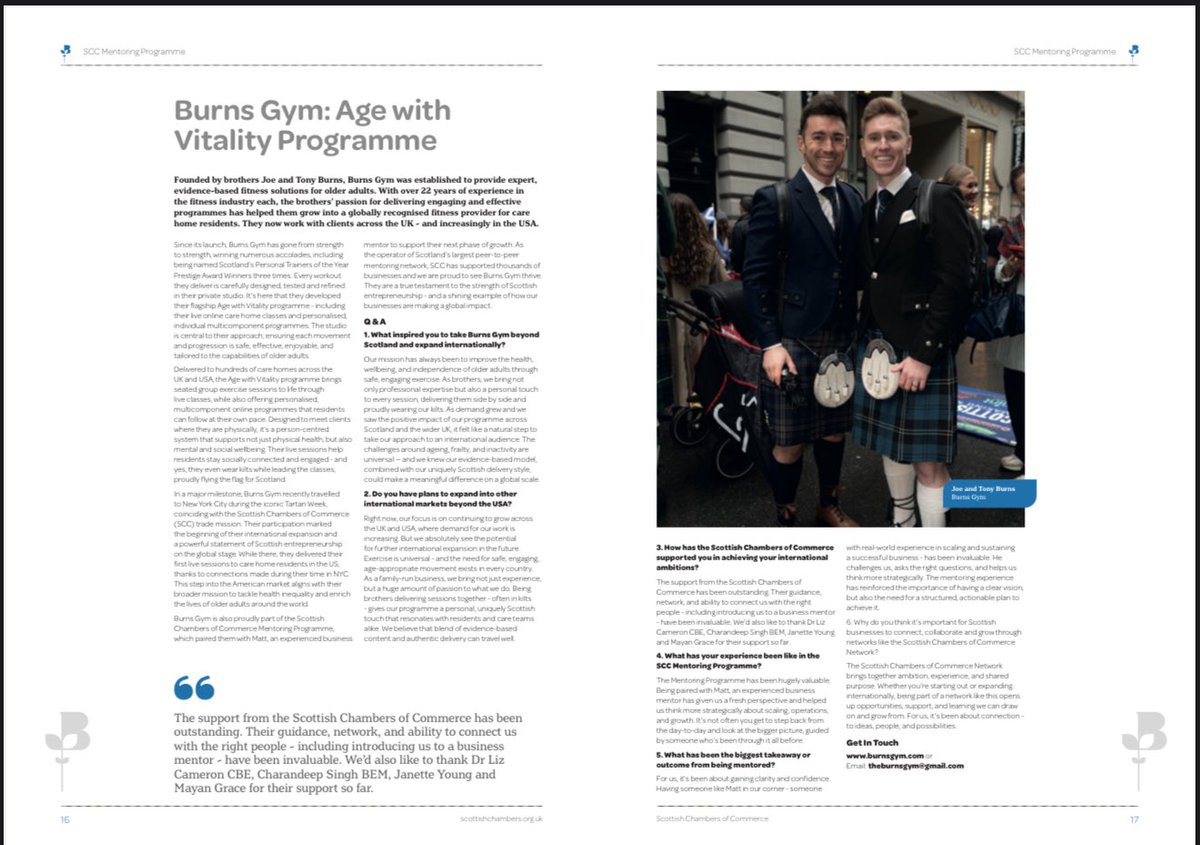 Delighted to be featured in the Business Scotland Magazine by the Scottish Chambers of Commerce! See the article here: reveela.com/publication/28…
<a href="/scottishcare/">Scottish Care</a> <a href="/scotgovhealth/">Scot Gov Health</a> <a href="/scotgov/">Scottish Government</a> <a href="/P_H_S_Official/">Public Health Scotland</a> <a href="/CareInspect/">Care Inspectorate</a> <a href="/carehome_co_uk/">carehome.co.uk</a> <a href="/Carehomemanage/">Care Home Management magazine and website</a> <a href="/NHSGGC/">NHS Greater Glasgow and Clyde</a>