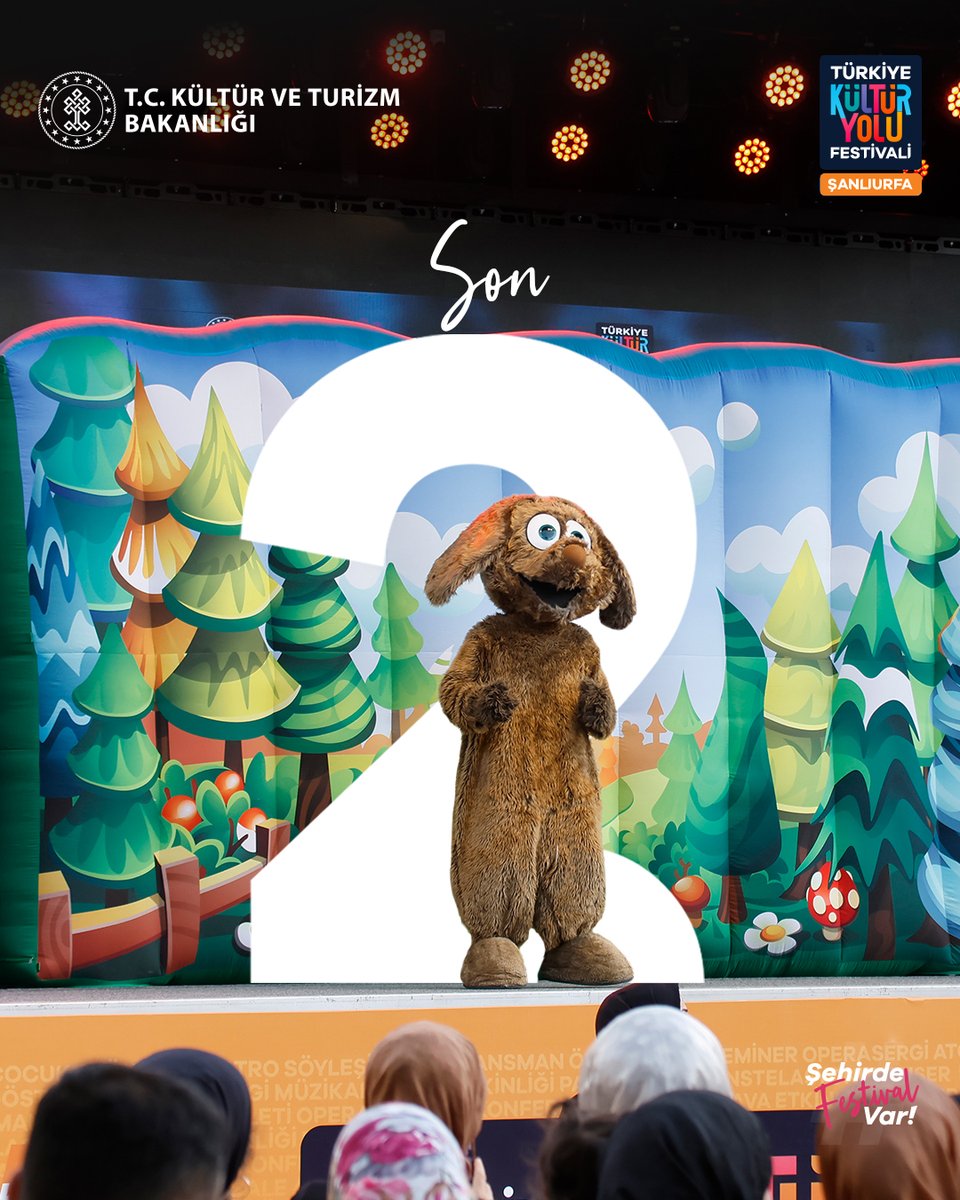 Şanlıurfa Kültür Yolu Festivali'ne son 2 gün! 🎊

Bizi takip et, festival heyecanına ortak ol! 🌟🎭 #ŞehirdeFestivalVar

#ŞanlıurfaKültürYoluFestivali #Şanlıurfa #TürkiyeKültürYoluFestivali #Türkiye
